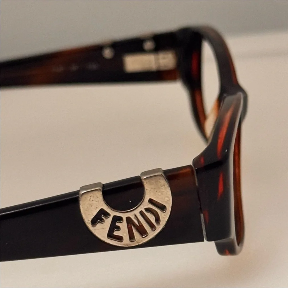 Authentic FENDI luxury designer vintage prescription eyeglasses frames